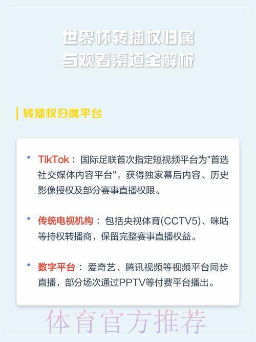 世界杯直播平台怎么选？教你找到最佳观看渠道