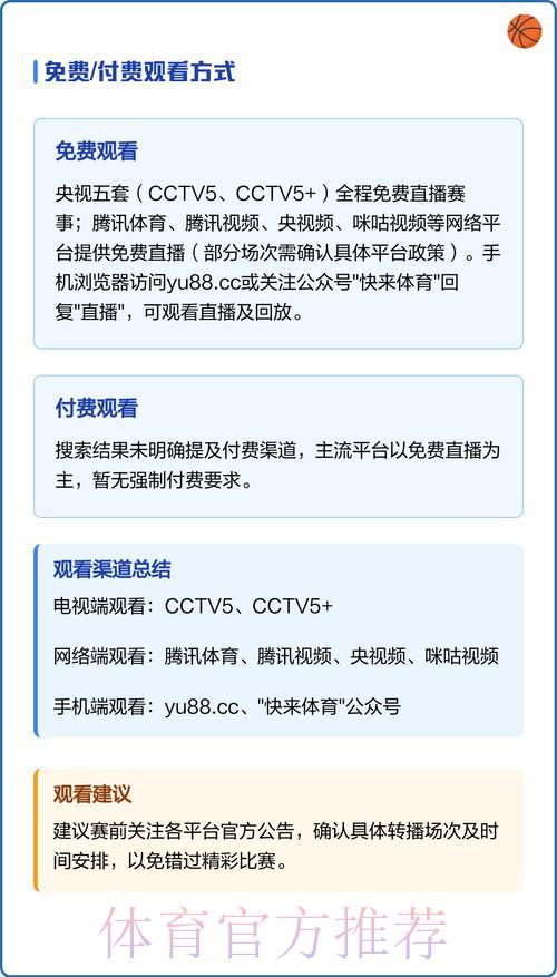 世界杯赛事免费网络直播观看指南